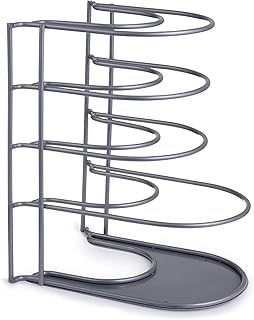 cuisinel Heavy Duty Pan Rack Organiser - GREY...,