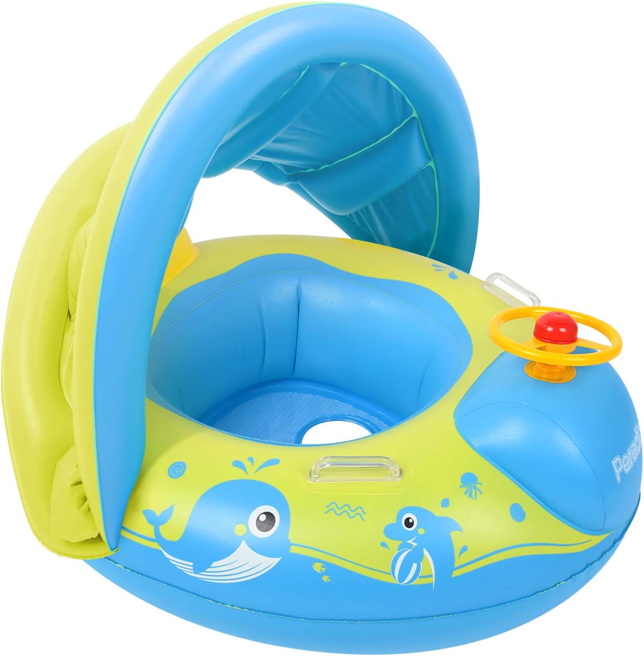 Peradix Baby Pool Float, Inflatable Baby Swim Float Ring