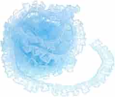 Blausky Spitzenborte Organza Rüschenband - Elastische Spitze 1,5cm X 20 Yards Rosa Für DIY & Nähen