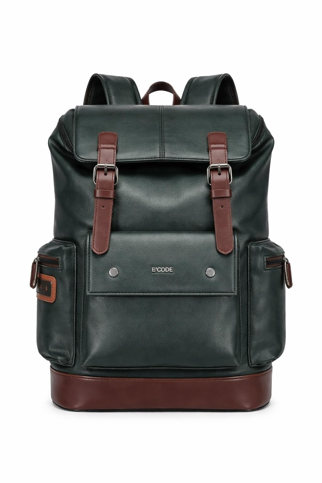 BCODE Vegan Leather Anti-Theft Laptop Backpack, 15.6 Inch Laptop Compartment-image-27