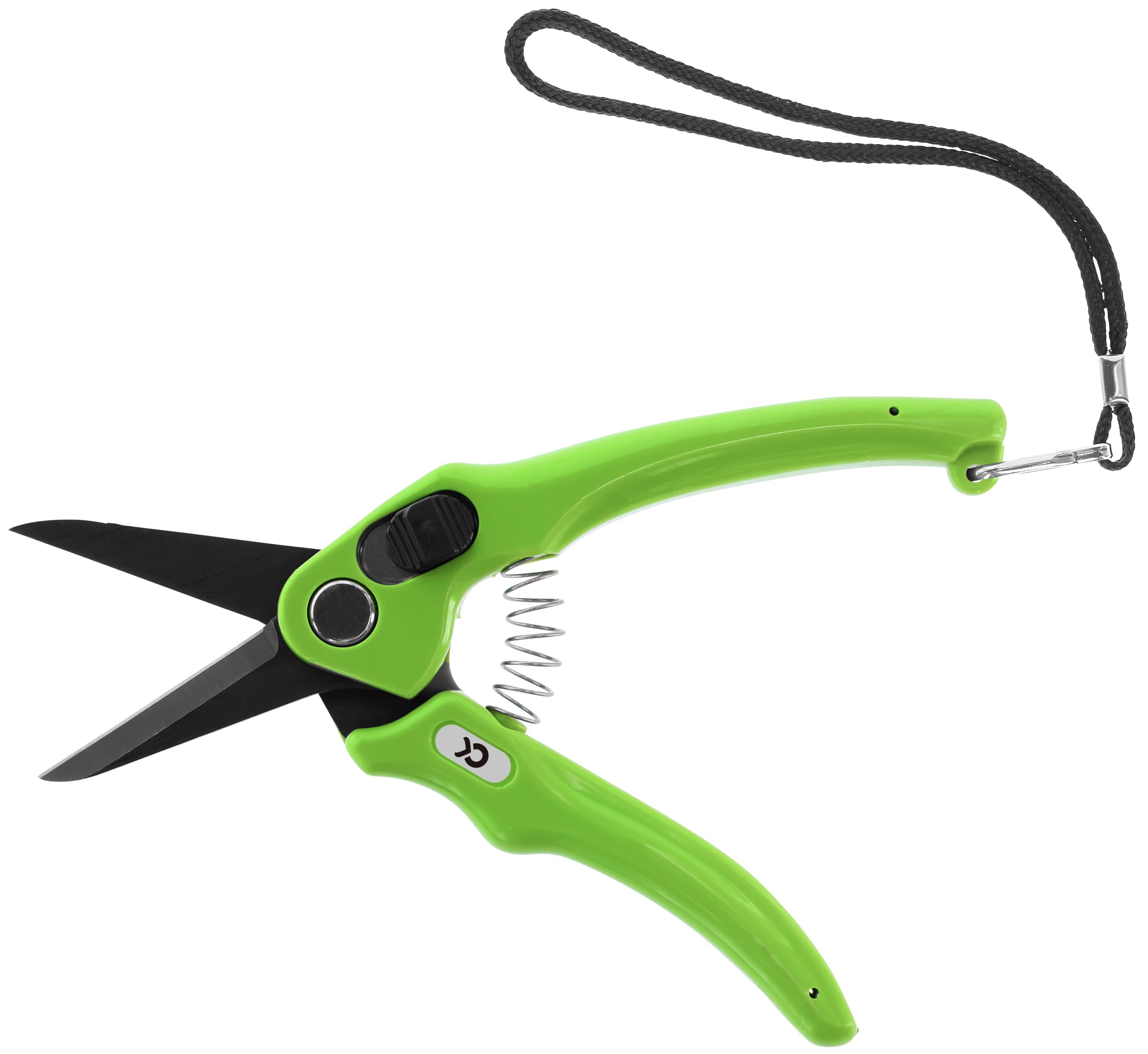Kerbl Klauenschere ClawCut PRO (Länge 20 cm, ungezahnt, für Klauenpflege von Schafen, Ziegen, Alpakas, 5 cm Klingel aus Kohlenstoffstahl, einfache Einhandverriegelung, Klauenpflege) 16496