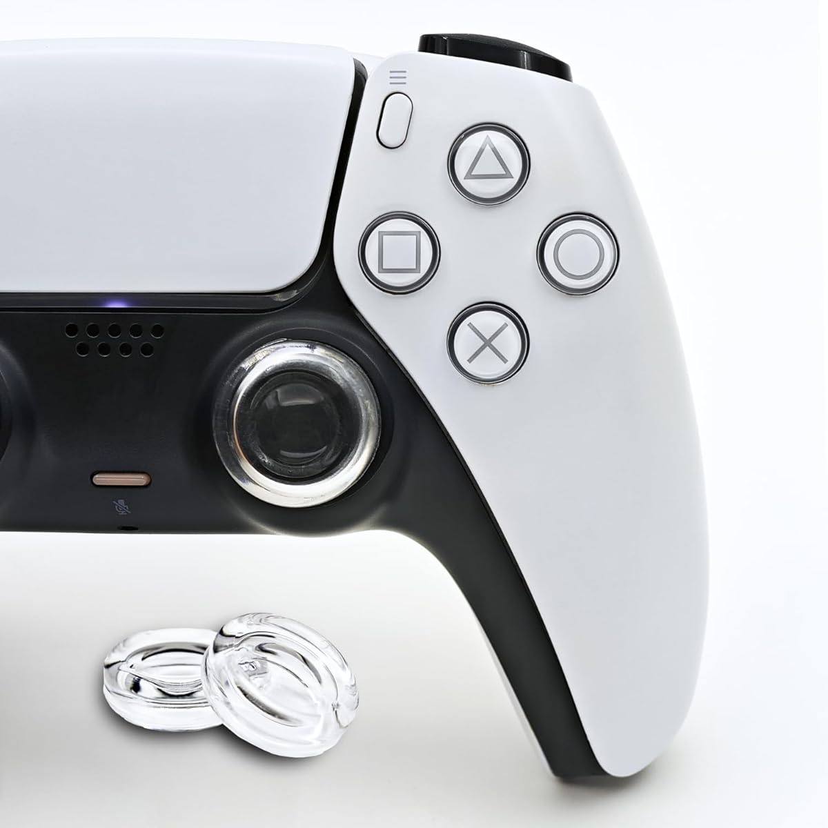Luck&Link for PS5 Dualsense Thumb Grips, Joystick Caps for PS5, Thumbstick Cover (for PS5 Dualsense)