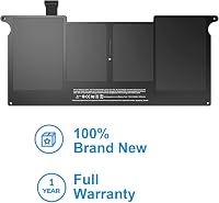 HASESS A1465 MacBook Air 11" Akkumulátor 7.6V 39Wh 2011-2015 3