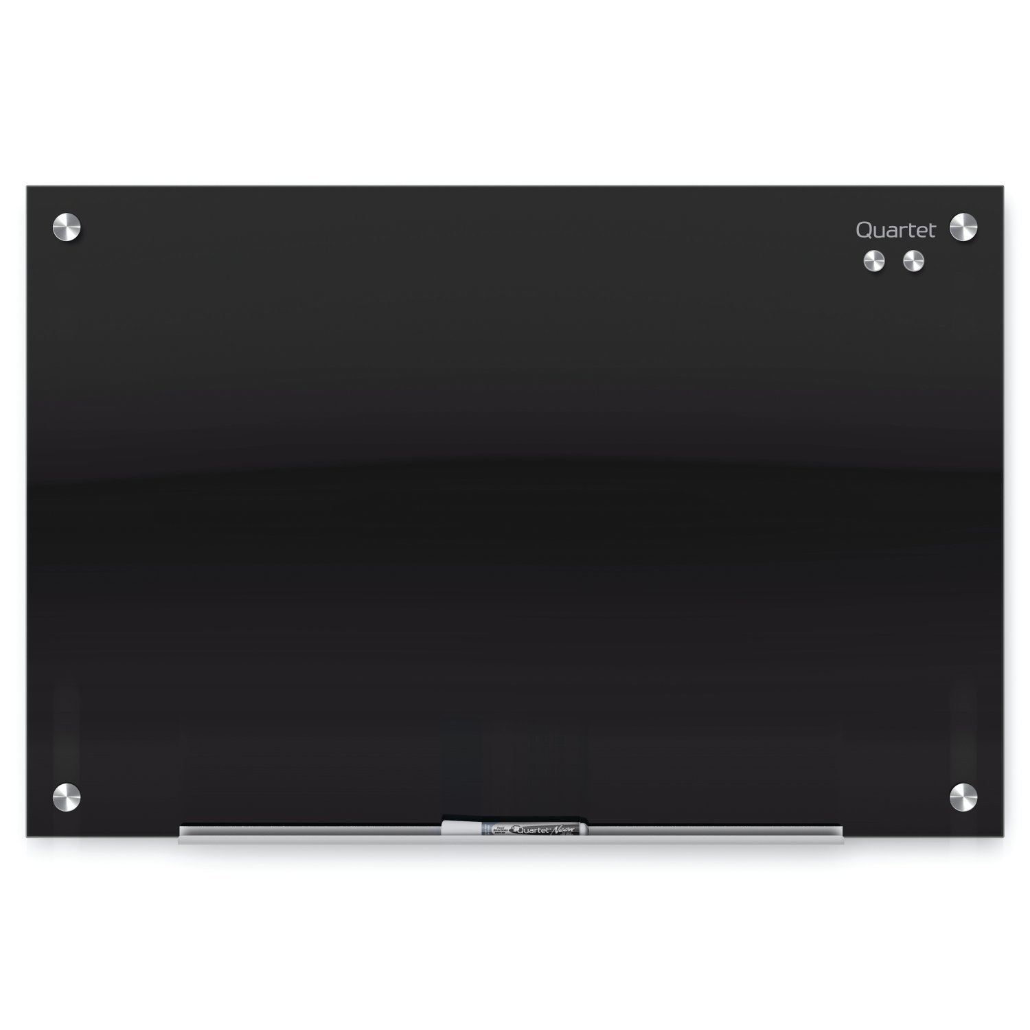 Quartet Infinity Glass Magnetic Dry Erase Black Surface Board, Frameless, 48 x 36 inches (G4836B), 4 x 3 - Review, Price and Buying Guide