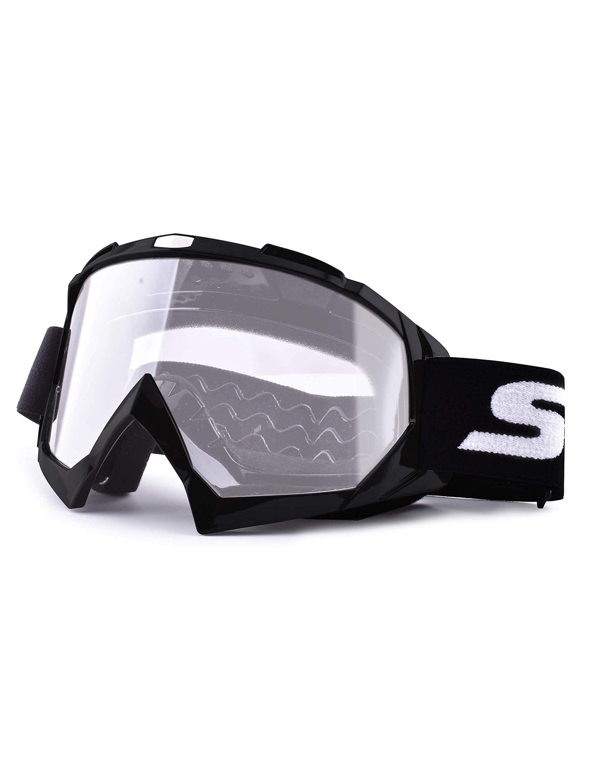 Lunette Moto Cross Lunettes Pour Casques Anti-UV Lunettes De Moto Lunettes Moto Transparente Pour Quad/Rallye/Enduro/Motocross