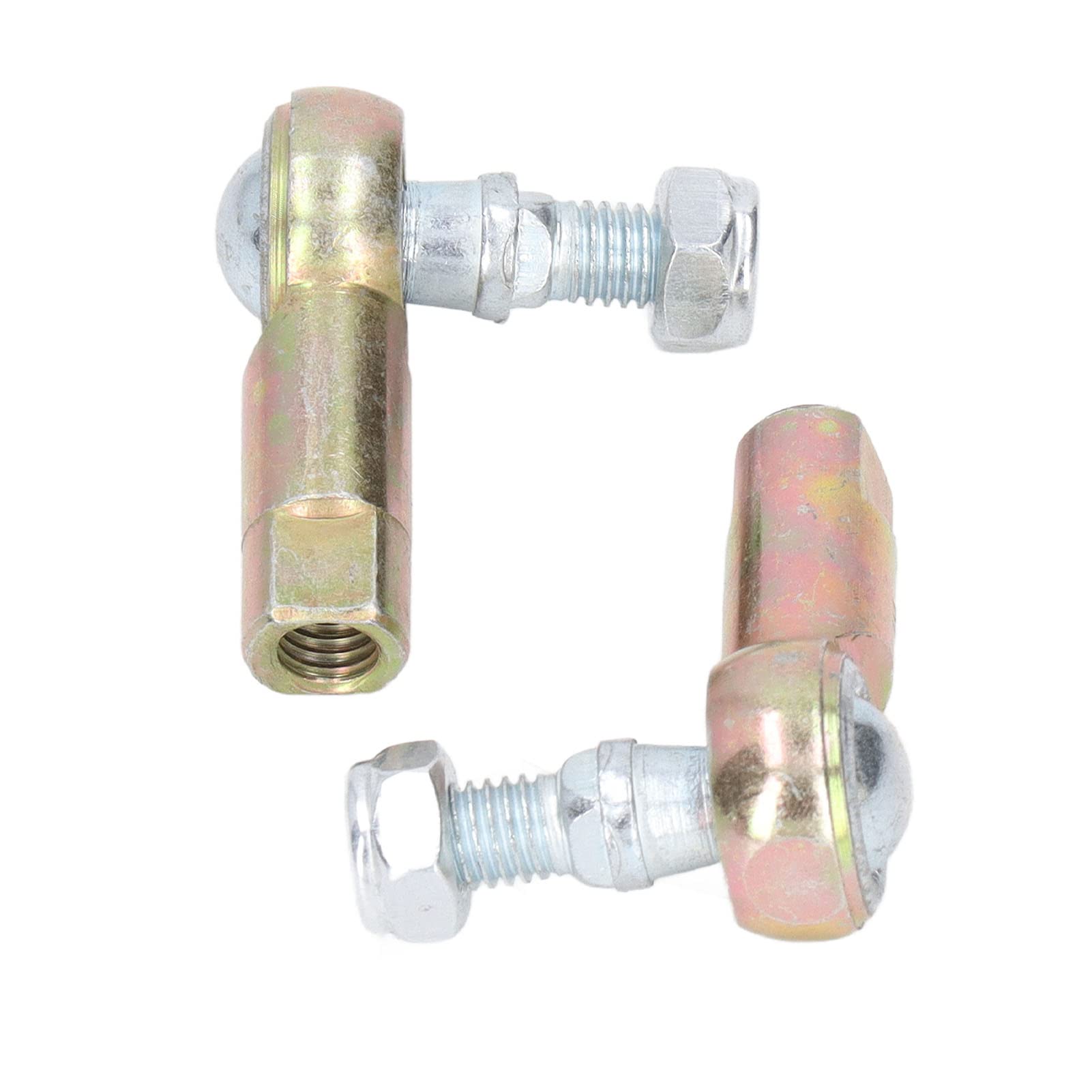 Juego De 2 Puntas De Biela De Dirección M10 Para ATV, Scooter, Karting Y Motocross | Rótula De Barra Estabilizadora De Aleación De Acero | Compatible Con 50cc A 250cc