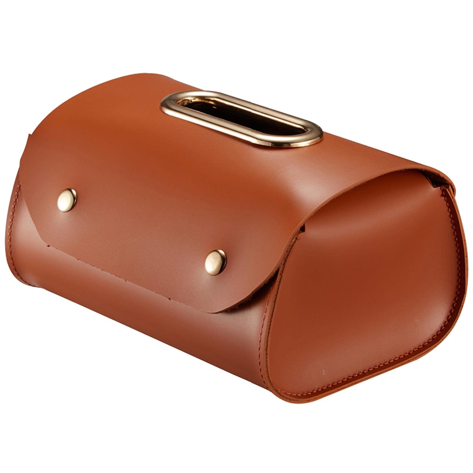 Portafazzoletti Multifunzionale Custodia del tessuto facciale del tovagliolo del tovagliolo rettangolare della scatola del tessuto di cuoio elegante for la decorazione dell'automobile dell'ufficio dom