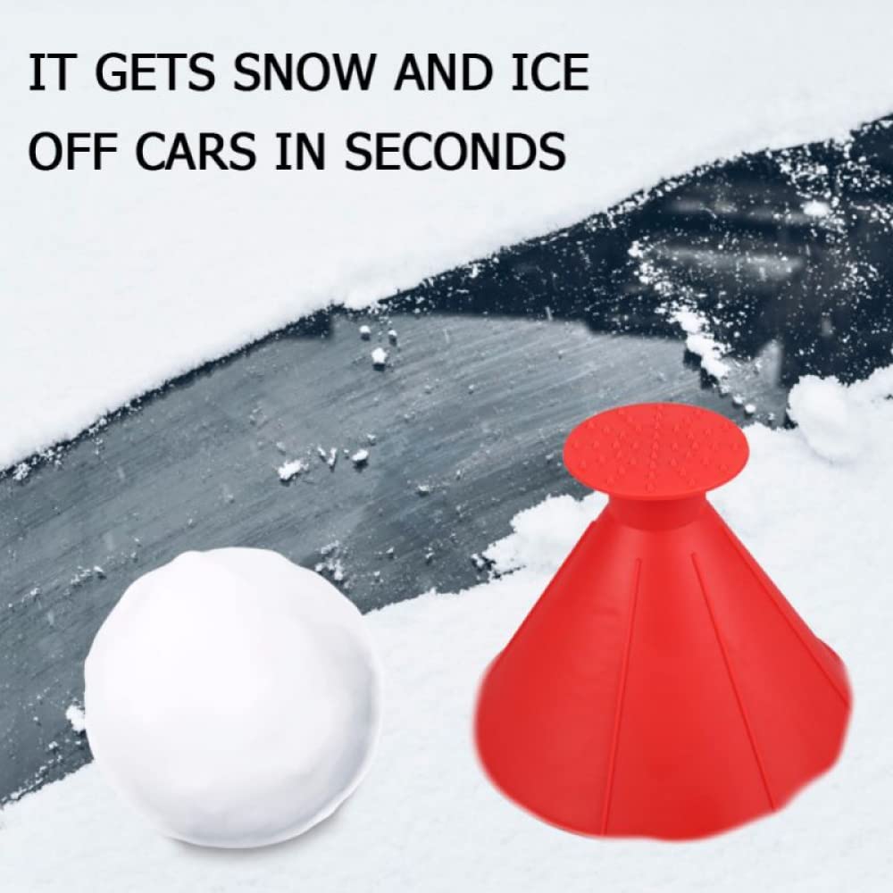 Auto Magic Snow Remover Eiskratzer Fenster Windschutzscheibe Öltrichter Schaufel Fensterkratzer Enteisungskegel Eiskratzer Schneeschaufel