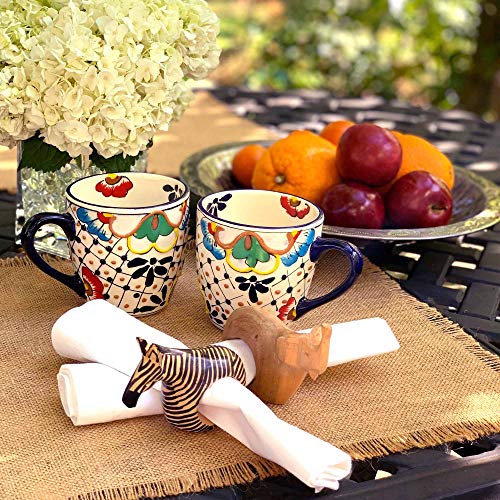 Global Crafts KWF012 Mahogany Wood Animal Napkin Rings thumb #4