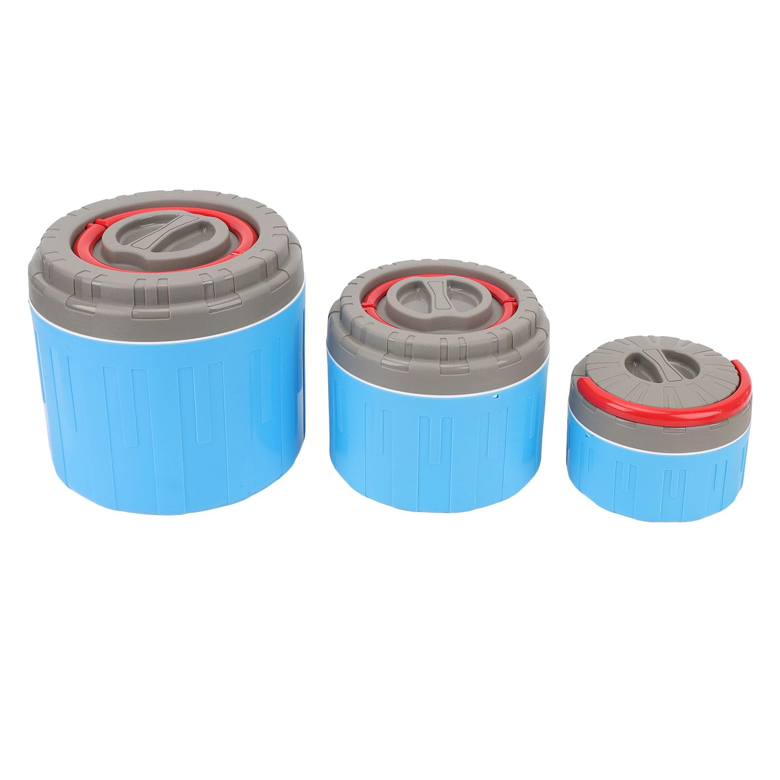 3 fiambreras aislantes de acero inoxidable 304, mantiene las comidas calientes, diseño a prueba de fugas, ideal para arroz y sopa, portátil y duradero