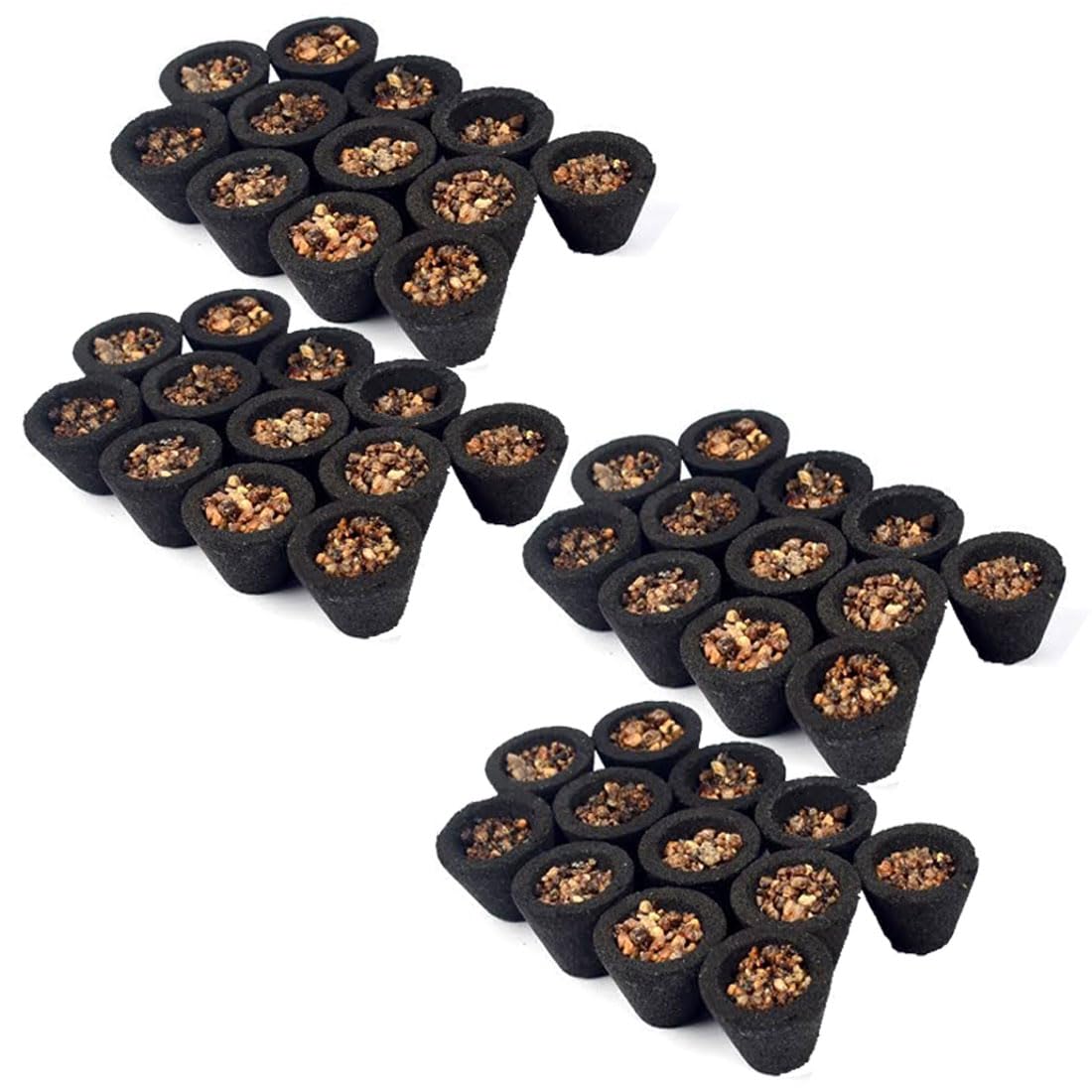 Natural Guggal and Singapuri Loban Sambrani Dhoop Cups Combo Pack of 48-image-47