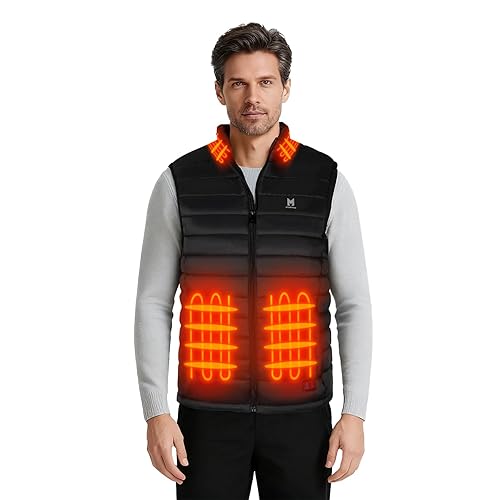 Heated Vest, Lightweight Electric Heated Vest for Men Women wiht
