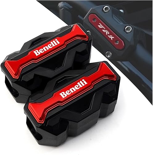 Miniatura 2 de LCCDZ Compatible con Benelli TRK 502 502X 502C 752S 251 BN302 LEONCINO 500 Barras de choque CNC para motocicleta, bloque decorativo Protección del