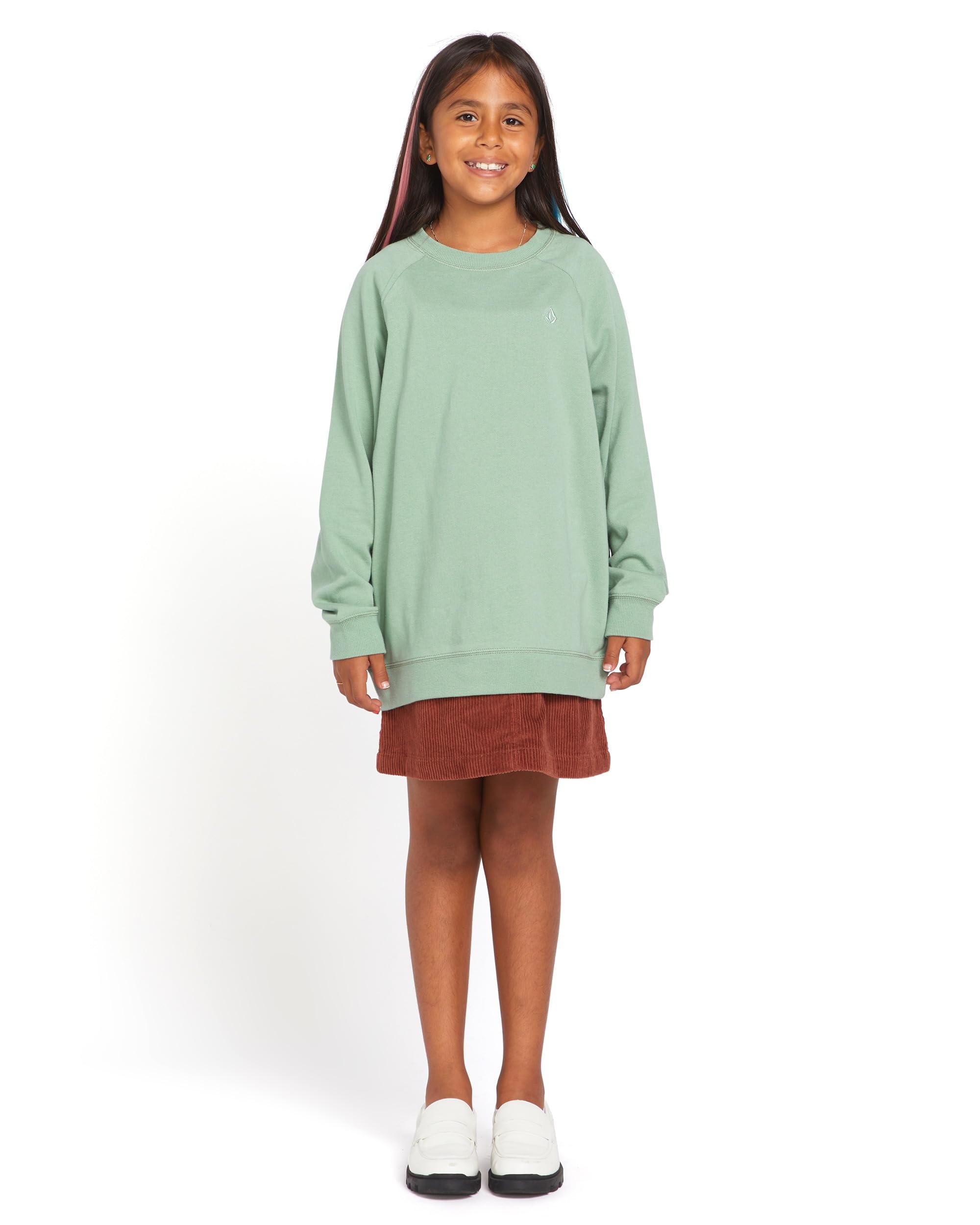 Volcom Girls' Truly Stokin Pullover Hoodie Fleece Sweatshirt