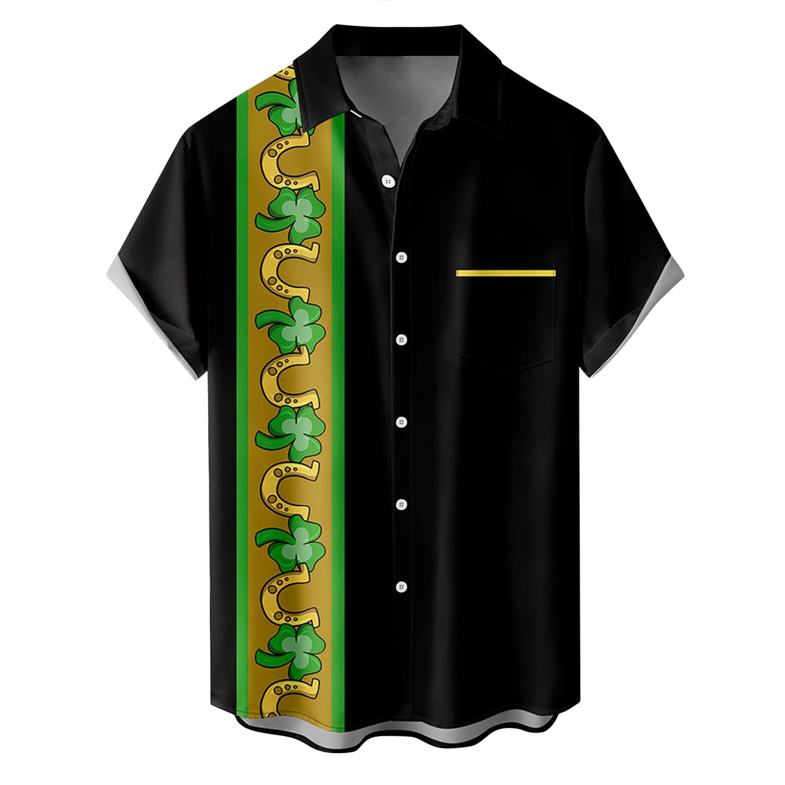 NQyIOSMen's Short Sleeve Button Down Shirt Short Sleeve Button Down Novelty Tropical Aloha Shirt Big and Tall Summer Beach Shirts Hawaii Shirt Cotton Tee Shirt Top Going Out Top