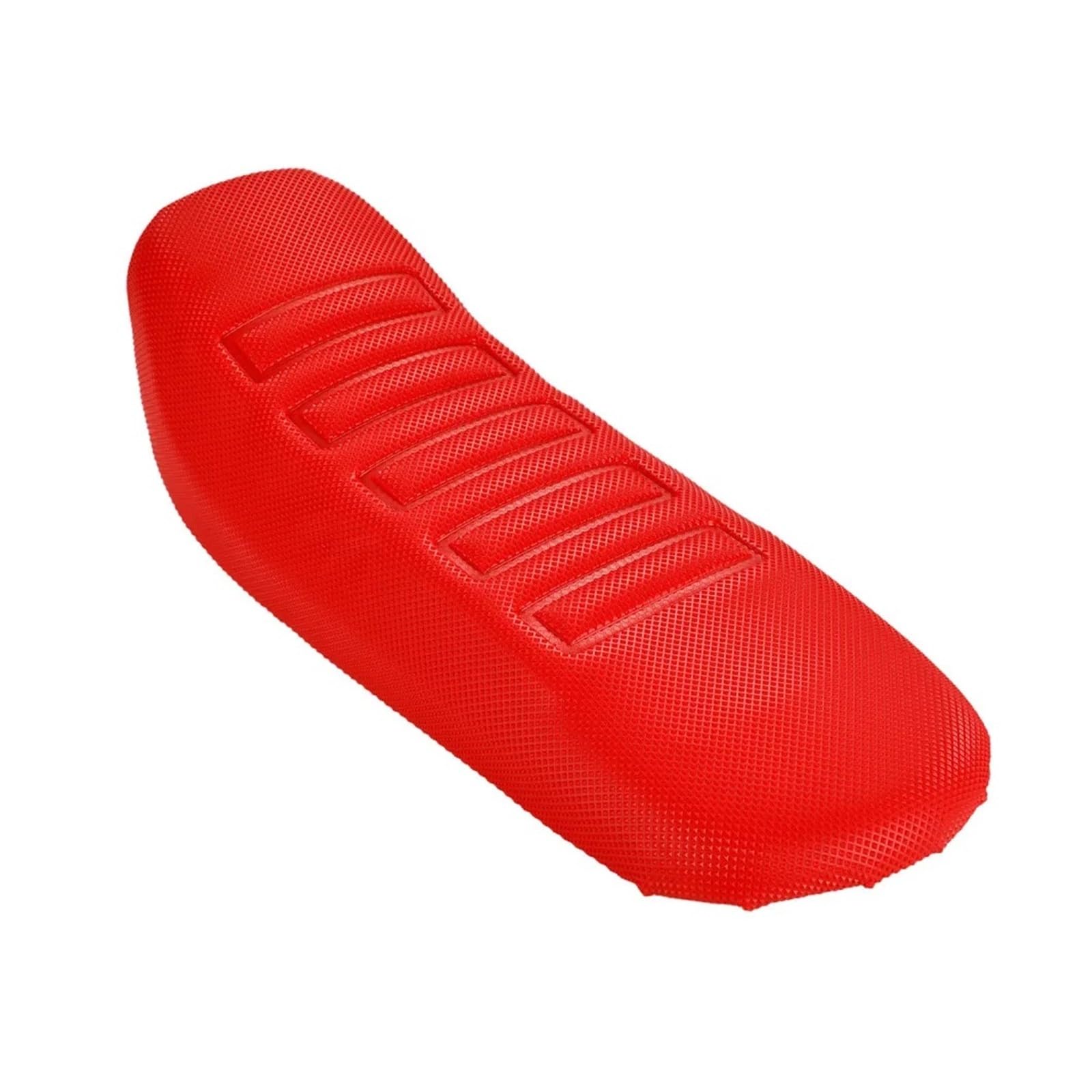 Coprisedili per moto Accessori Per moto per coprisedile PVC antiscivolo impermeabile per fodera per cuscino sedile(Rosso)