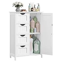 VASAGLE Mobile da Bagno, Armadietto Autoportante