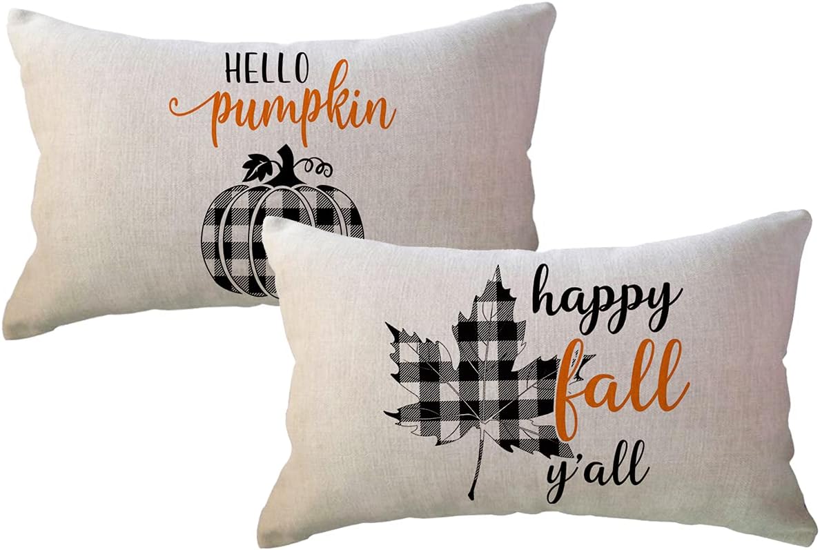 amazon autumn pillow covers