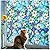 Coavas Window Privacy Film Decorative Static Clings Frosted Window Vinyl Window Sticker Stained Glass Film for Home Window&Glass Door, UV Blocking 23.6 by 78.7 Inches