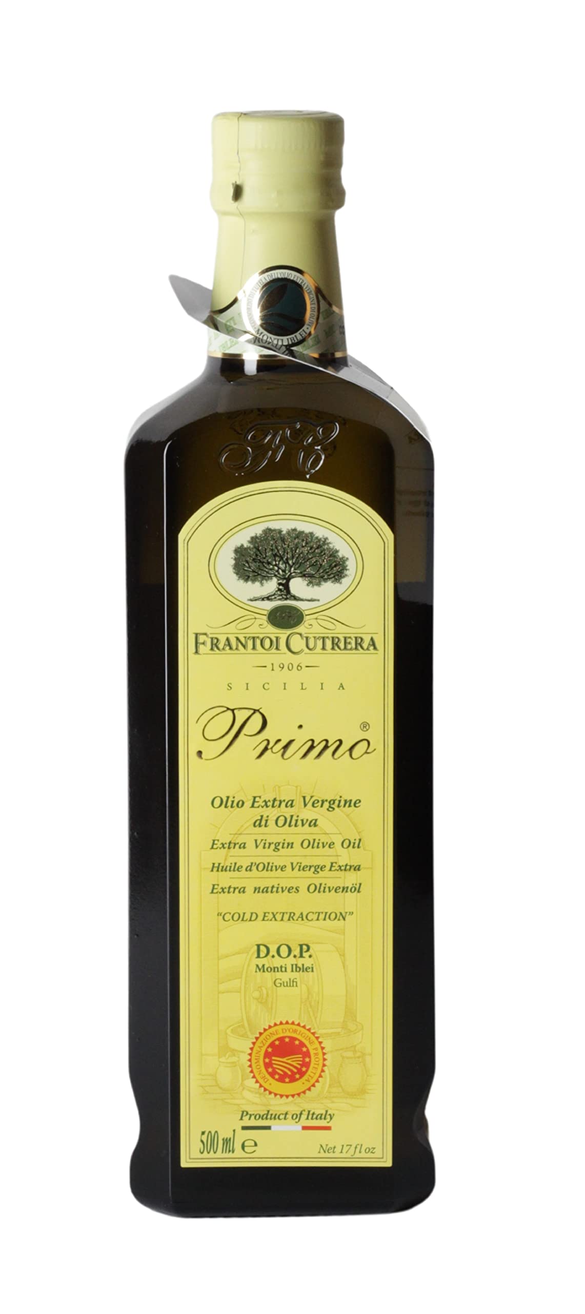 Olio Extra Vergine di Oliva Primo DOP Monti Iblei (3 x 0,5l)