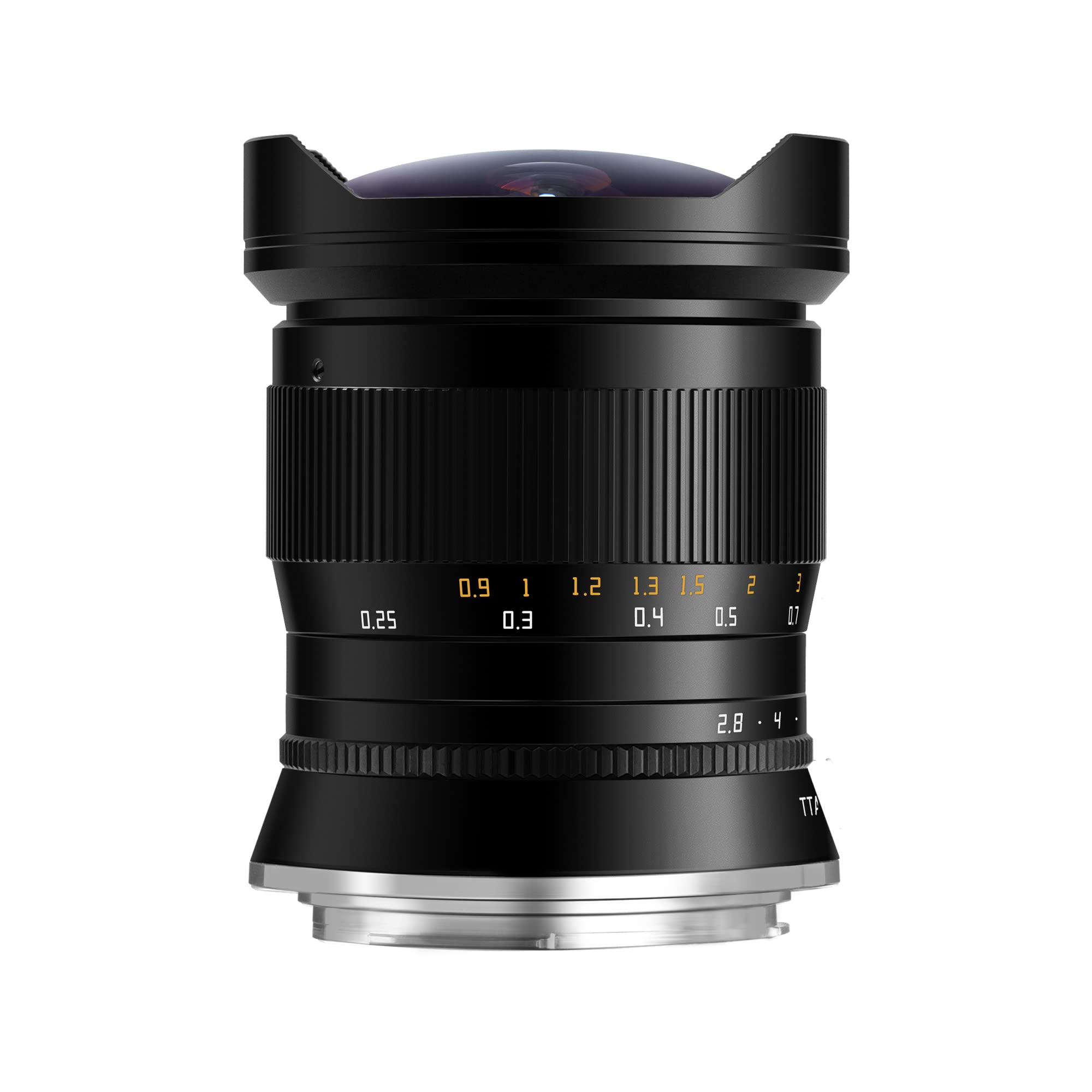 TTArtisan 11mm F2.8 Objectif Fisheye pour Appareil Photo SLR Plein Cadre Objectif Cool et Amusant pour Monture Canon EF