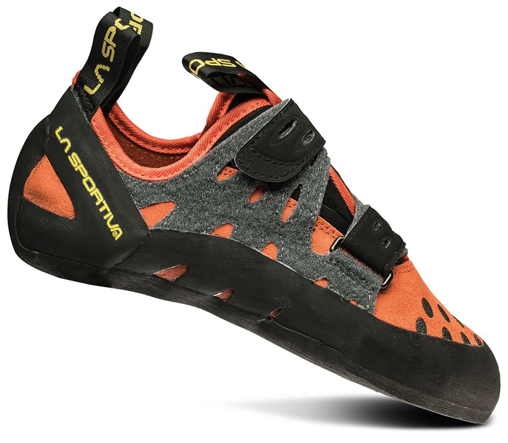 La Sportiva Men's Tarantula Climbing Shoe, Flame, 47.5