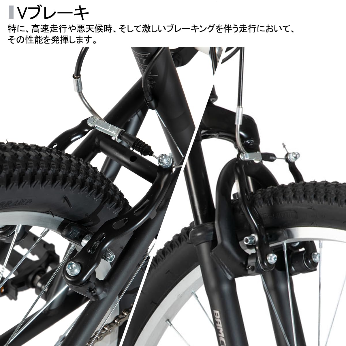 Amazon | BAMC060 マウンテンバイク 26インチ 前後サスペンション プロ