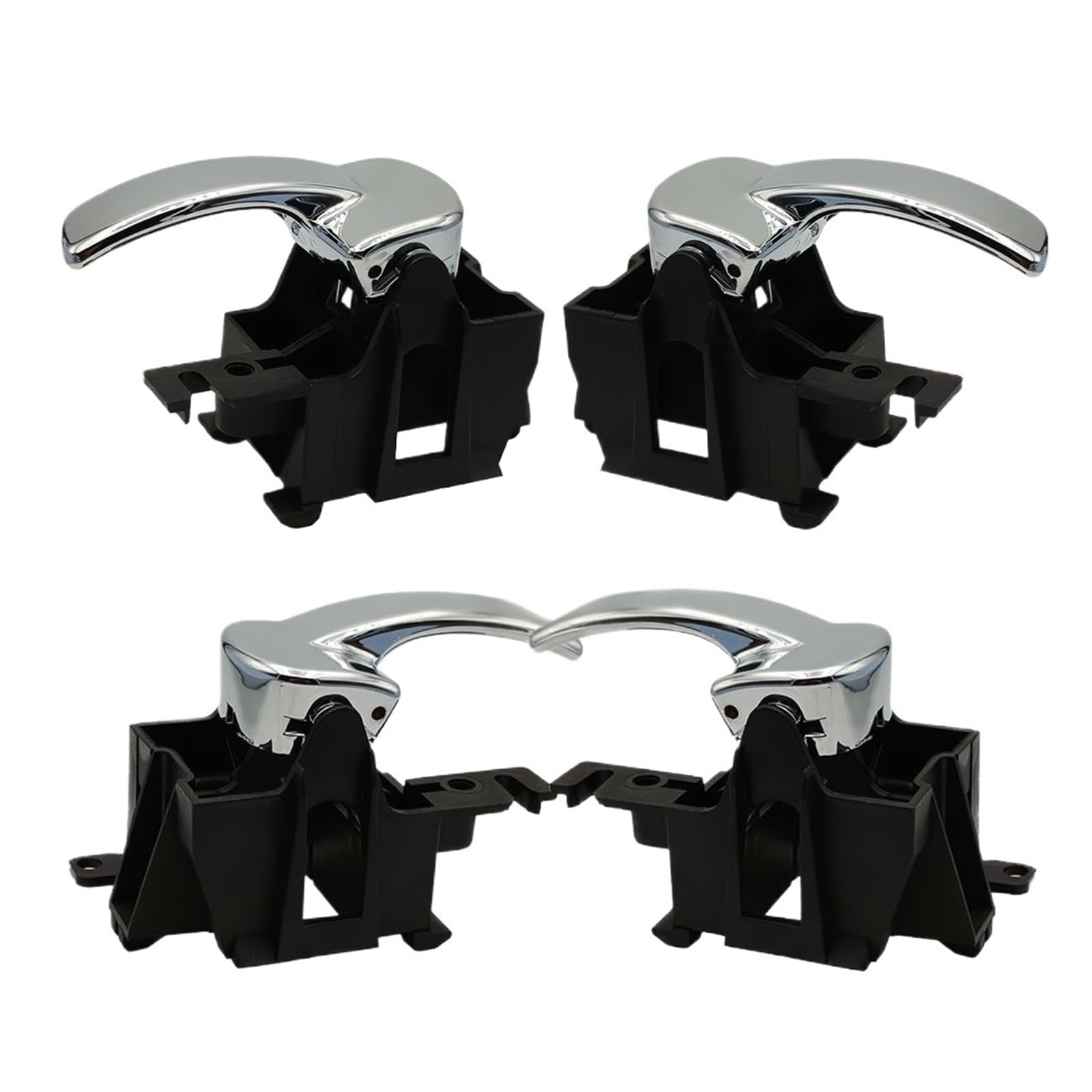 KEBJSBGTD 806704X02B for Ni&ssan Navara D40 Pathfinder 2004-2014 Inner Door Handle Left Right Front Rear 80671-4X02B 806714X02B 80670-4X02B Cars Doors Handles