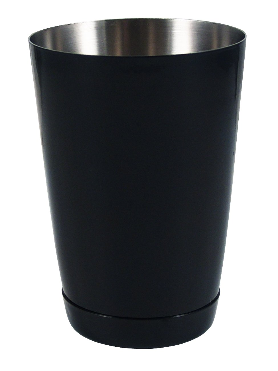 BarConic Weighted 16 oz. Weighted Powder Coated Black Shaker Tin