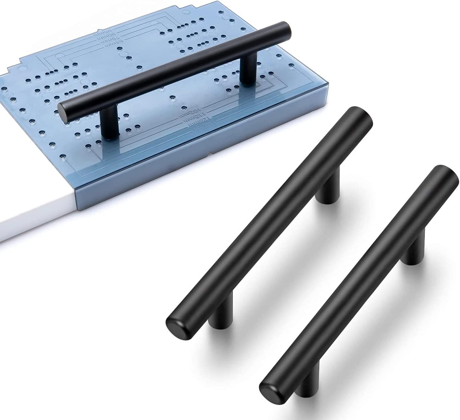 Ravinte 30 Pack 5 Inch Kitchen Cabinet Handles & Installation Template for Cabinet Handle