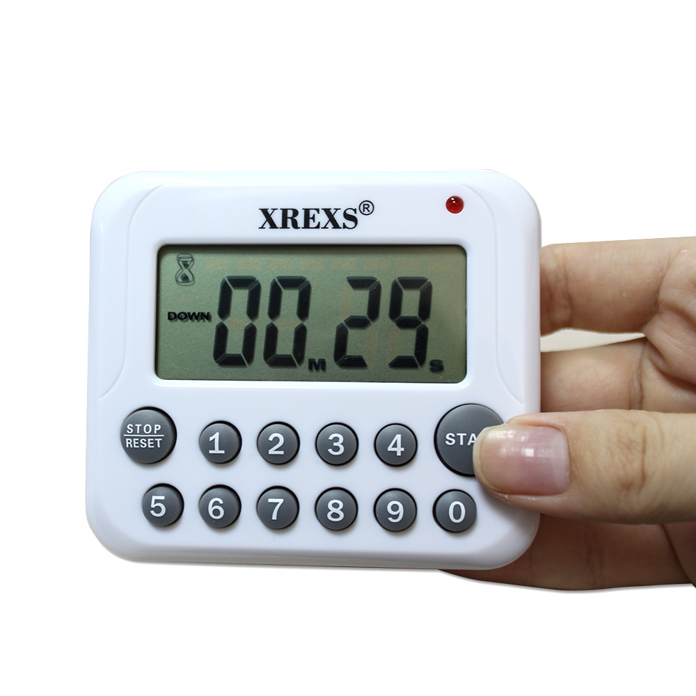Amazon.com: XREXS Digital Kitchen Timer Magnetic Countdown Up