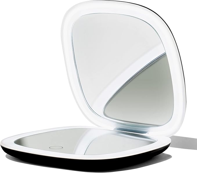 Vanity Pocket Makeup Mirror with Lights
