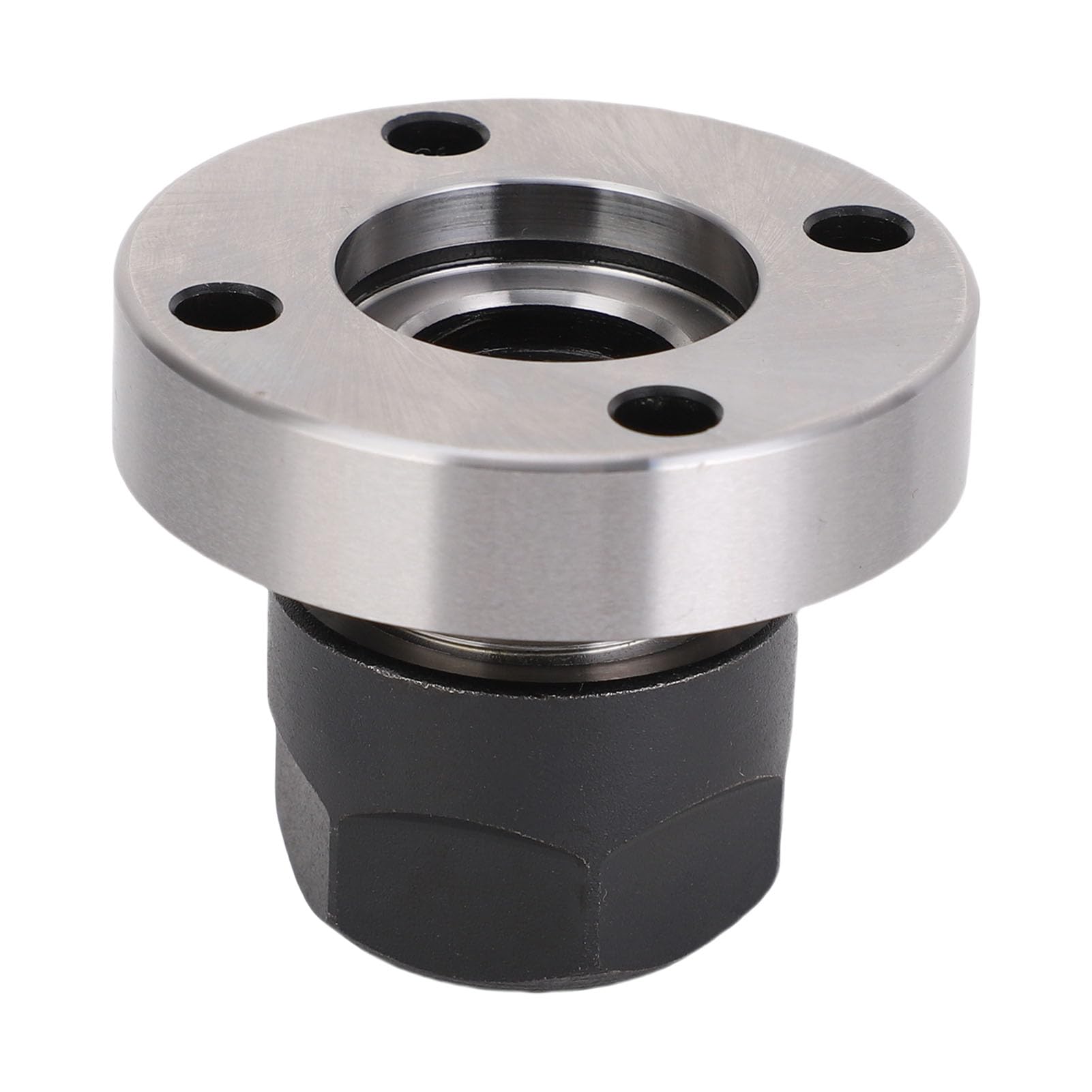 ER16 D45 Flange Collet Holder - 4 Holes Eccentric Nut Stainless Steel Chuck Seat for Lathe Machining Center Precision Grinding & Turning