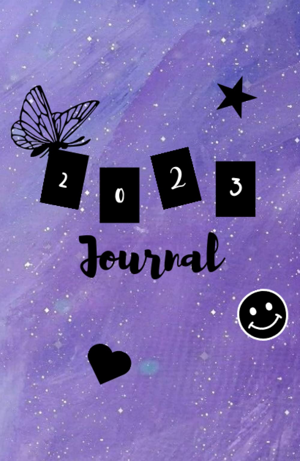 2023 Journal - Purple CutOut (Hardbound + Colored Interior)