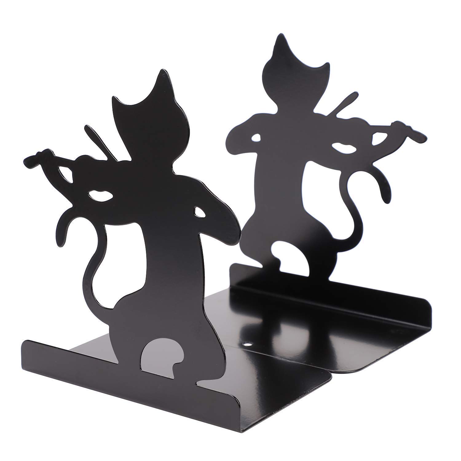 Fermalibri novità Gatto Creativo Supporto da scrivania in Metallo Studenti Bambini Bambini Fermalibri Titolare Decorazione della casa Forniture Scolastiche per Ufficio Regalo di ca