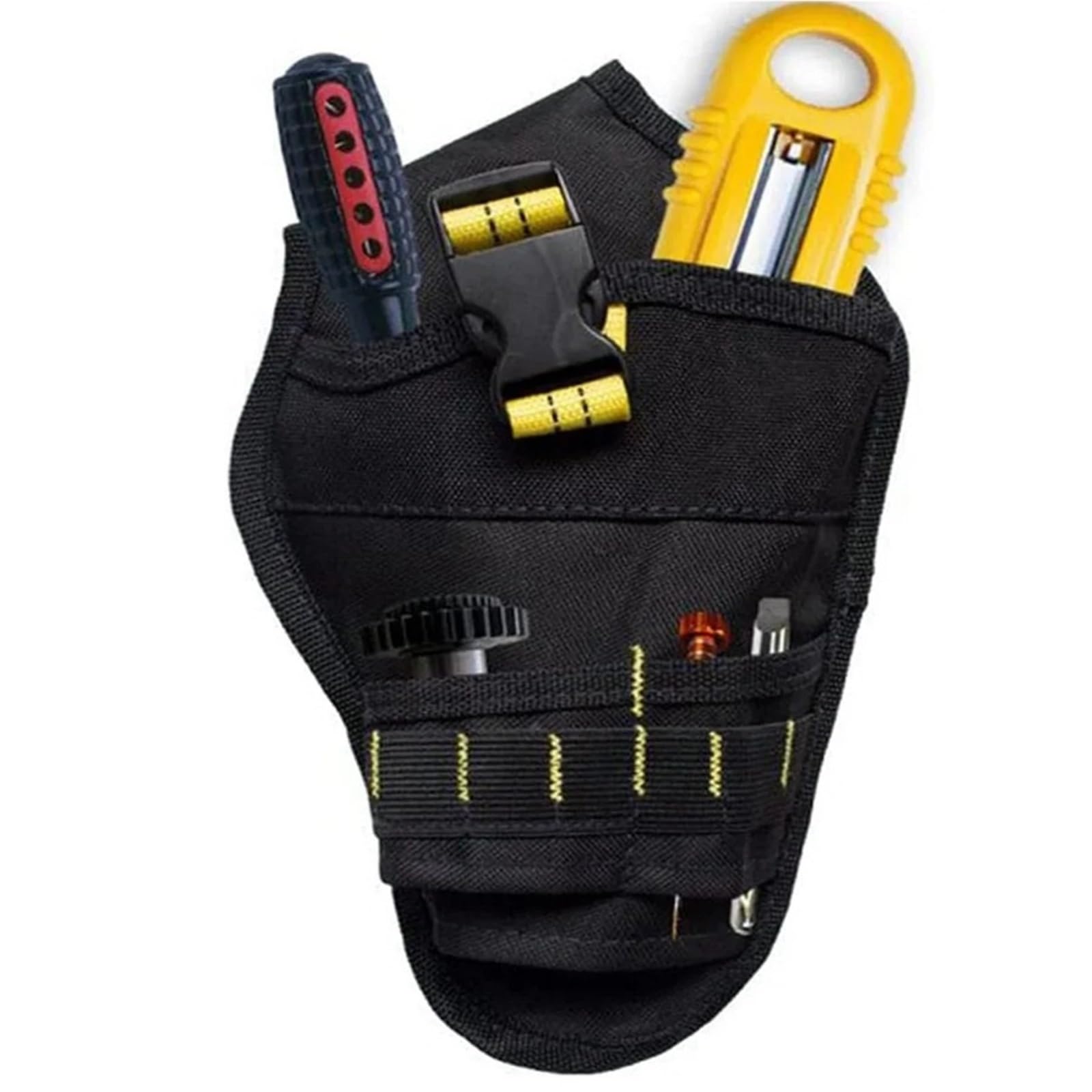 Borsa porta attrezzi – Fondina multifunzione per trapano, per chiavi, martello, cacciavite e utensili elettrici