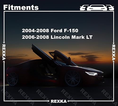 Miniatura 3 de Rexka 20 Uds. Moldura de Parabrisas Clips 4L3Z-1510182-AA para Ford F-150 Pick Up Lincoln Mark LT 4L3Z1510182AA F150