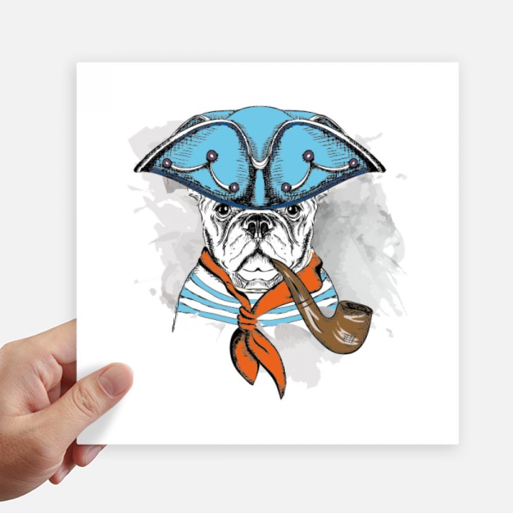 Pegatinas de perro acuarela de 20cm para personalizar tu portátil y moto con estilo artístico