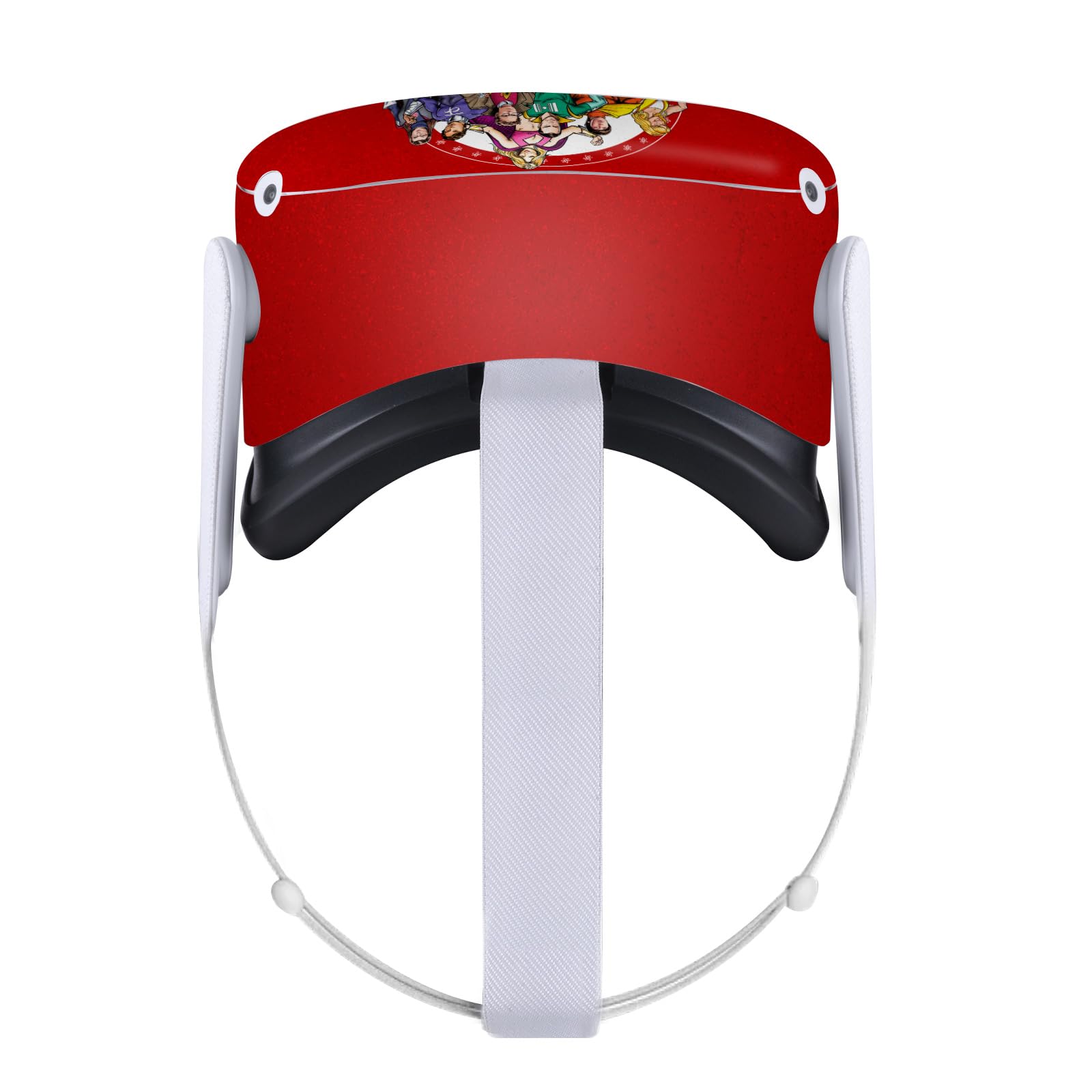 Head Case Designs Officially Licensed The Big Bang Theory Group Graphics Vinyl Sticker Skin Decal Cover Compatible with Meta Quest 2