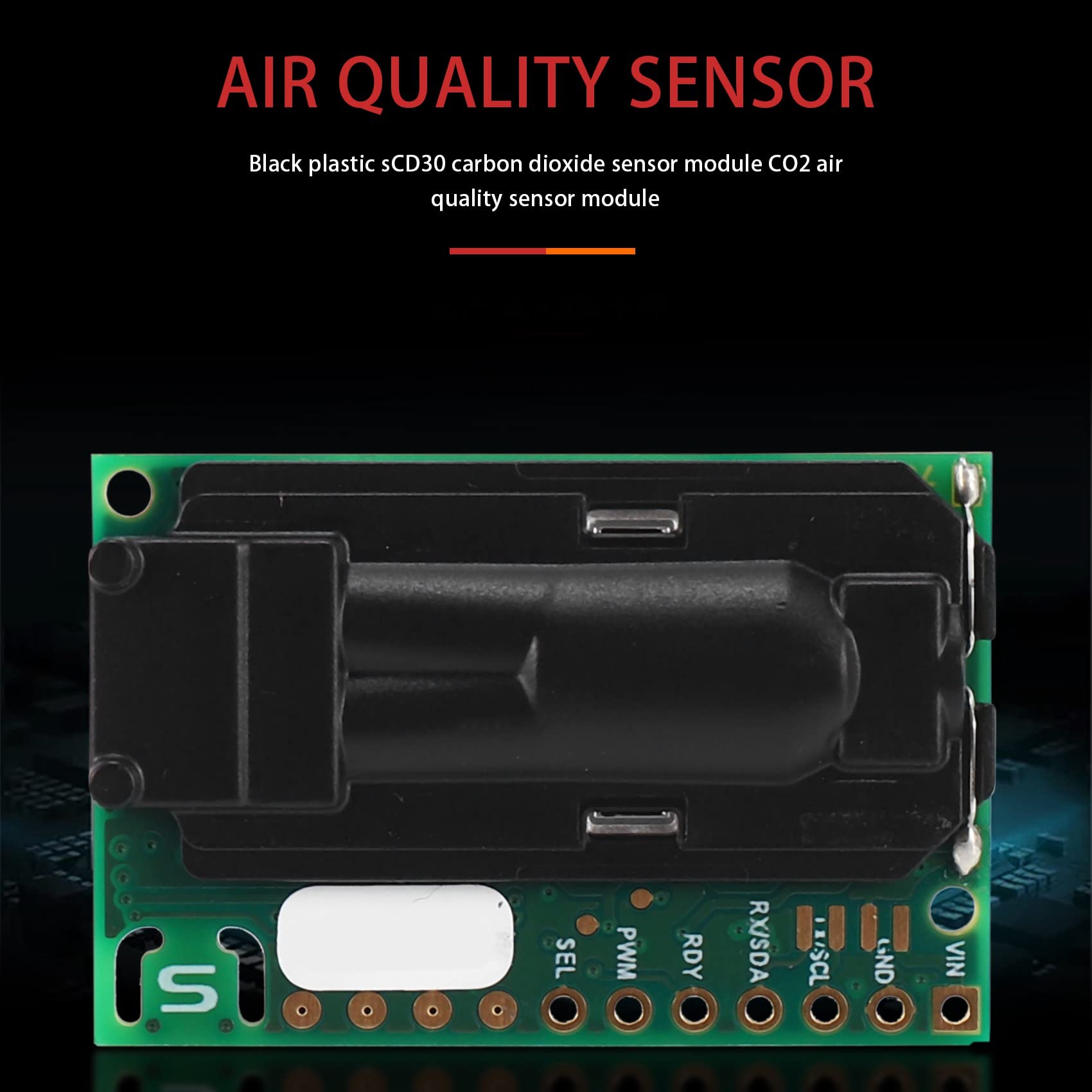 SCD30 MóDulo de Sensores de Calidad del Aire para Mediciones de CO2 y /T Modbus PWM