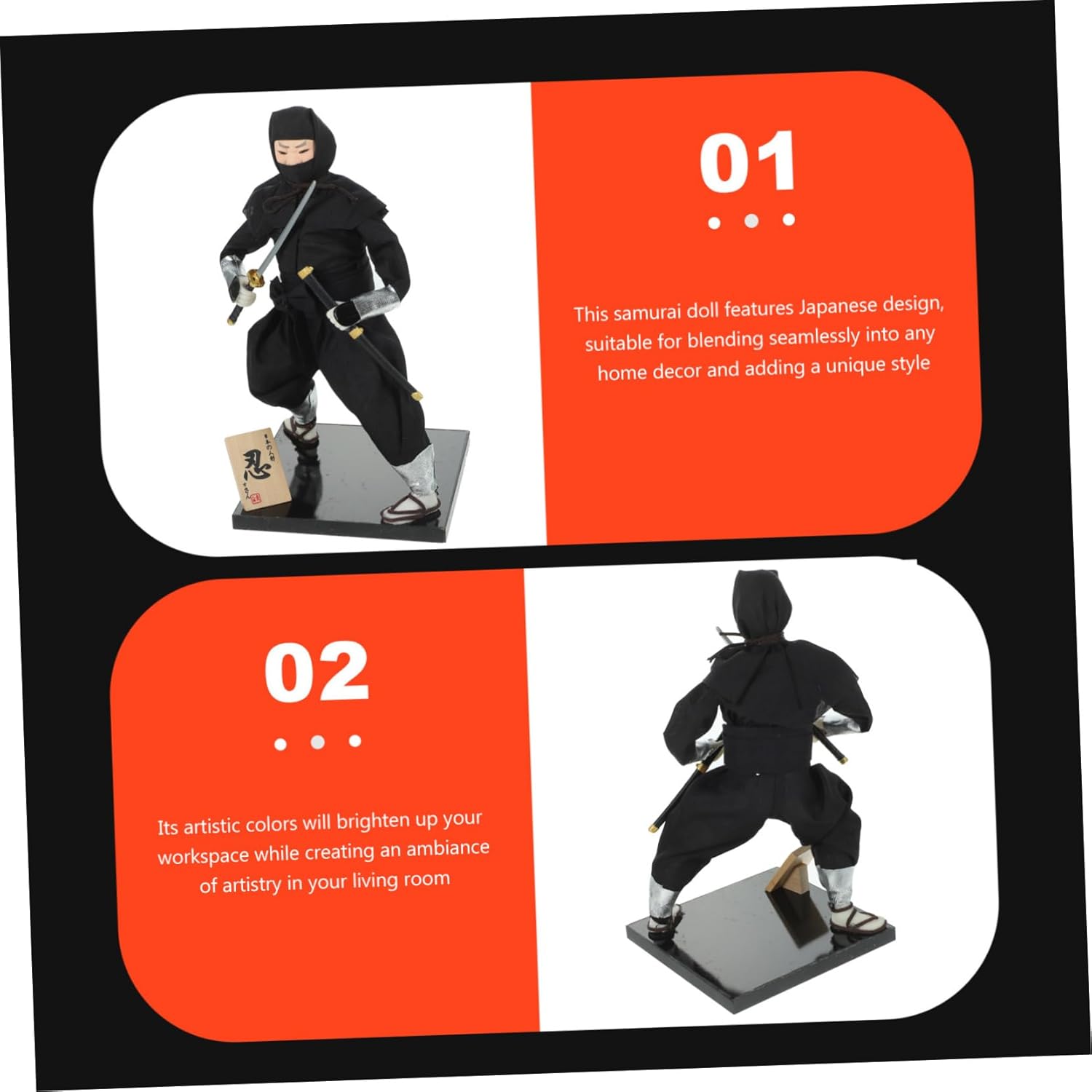 Lovely Doll Decorative Japanese Artware for Home Figurine for Festivals Collectibles Safe Material Desktop Decor