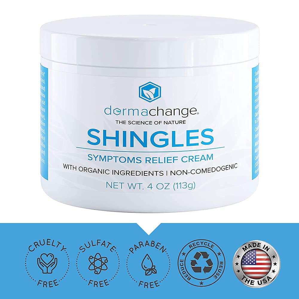 Organic Shingles Treatment and Relief Cream with Manuka Honey