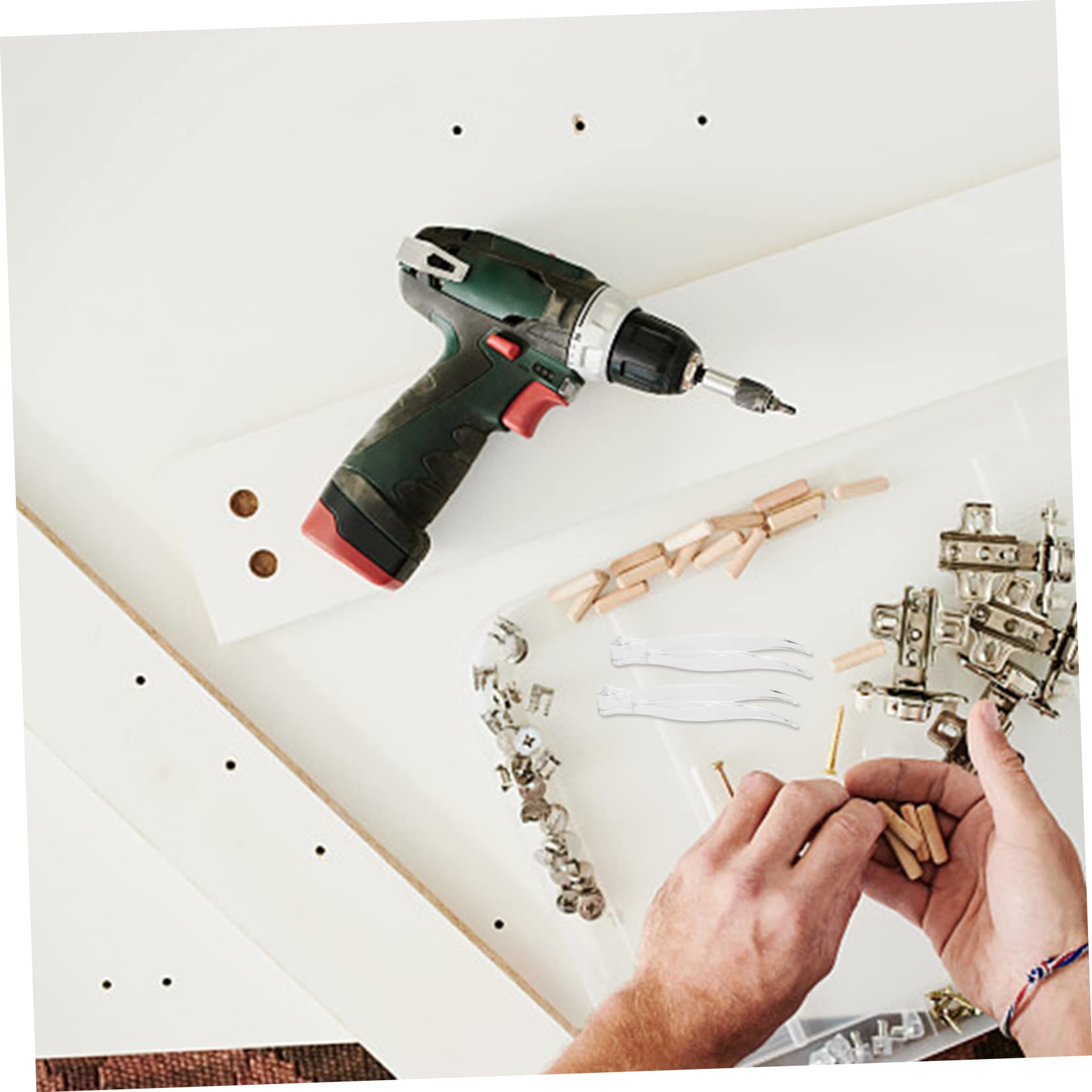 Alipis Mask Eyelashes Clip Scale Tweezers Weight Tweezers Weight Clamps Small Plastic Pcs