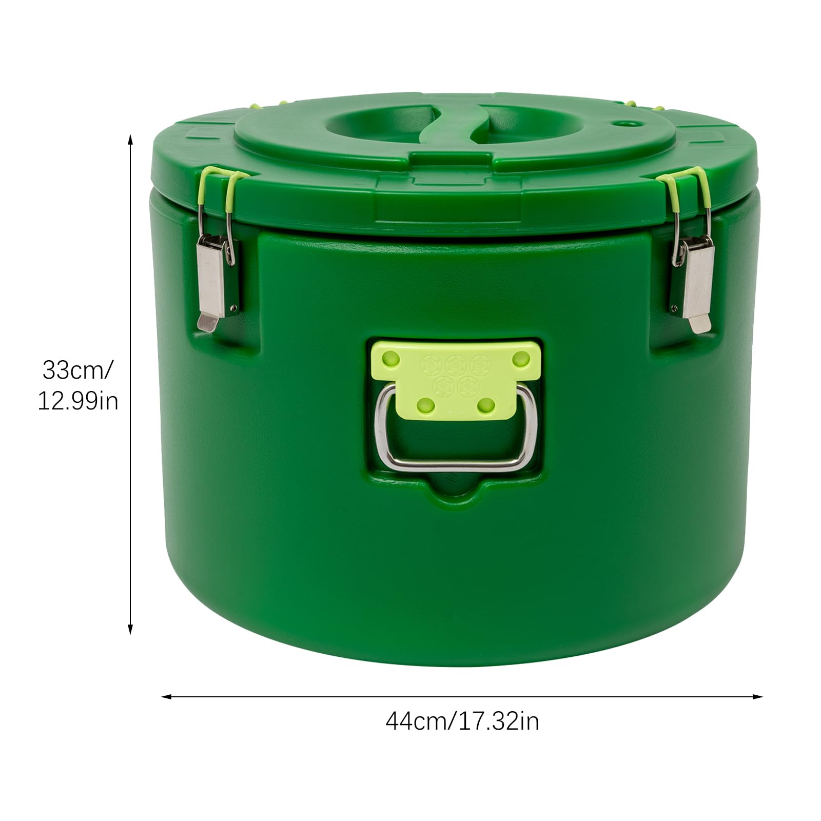 Insulated Soup Container & Beverage Cooler – 7.9 Gallon, Keeps Food Hot/Cold For Hours, Stainless Steel With Spout