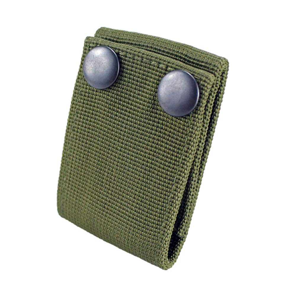 'JINJULI Handcuff Case Nylon Hand Cuff Strap Holder Safety Snap Closure 2.25'' Duty Belts'