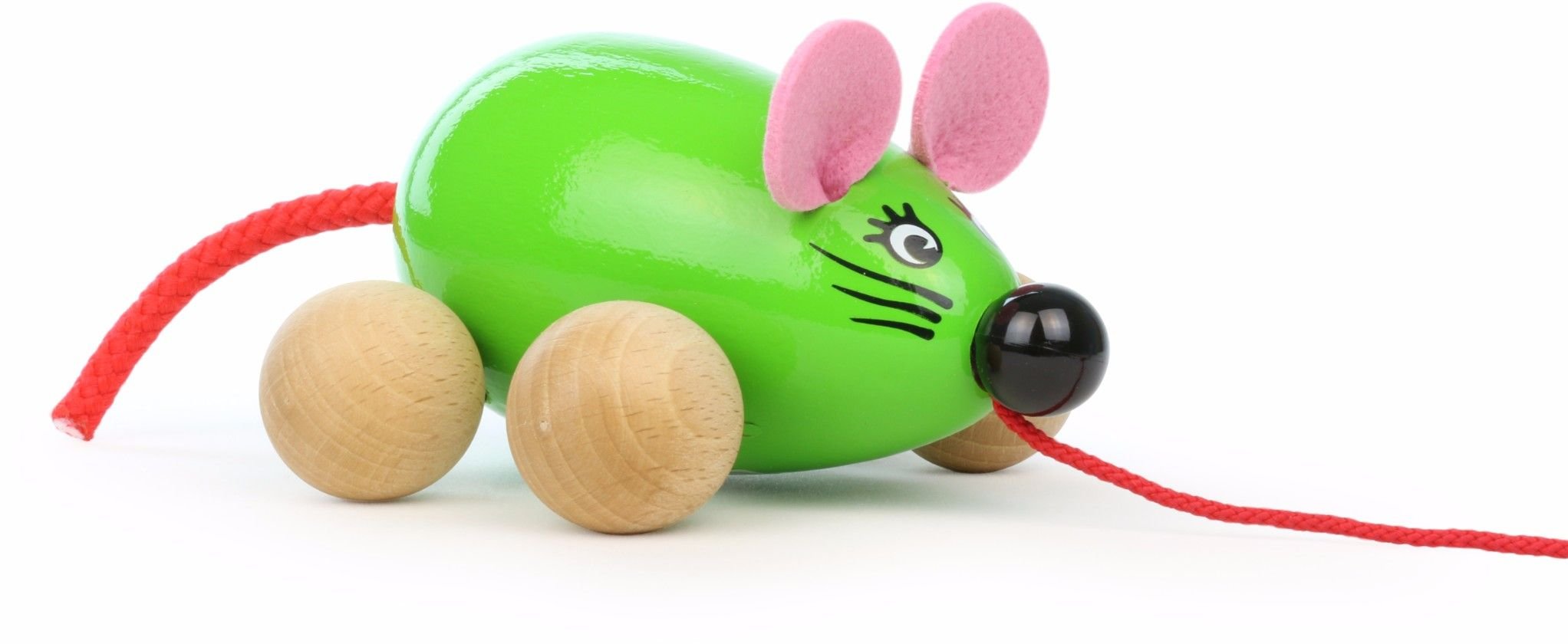 Vilac - 2050G - Toy Prima Era - Lisa - Mouse - Verde-image