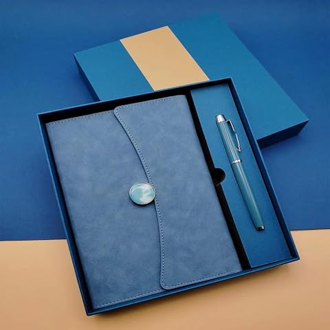 Promosyon Defter Kalem Seti Mavi Renk