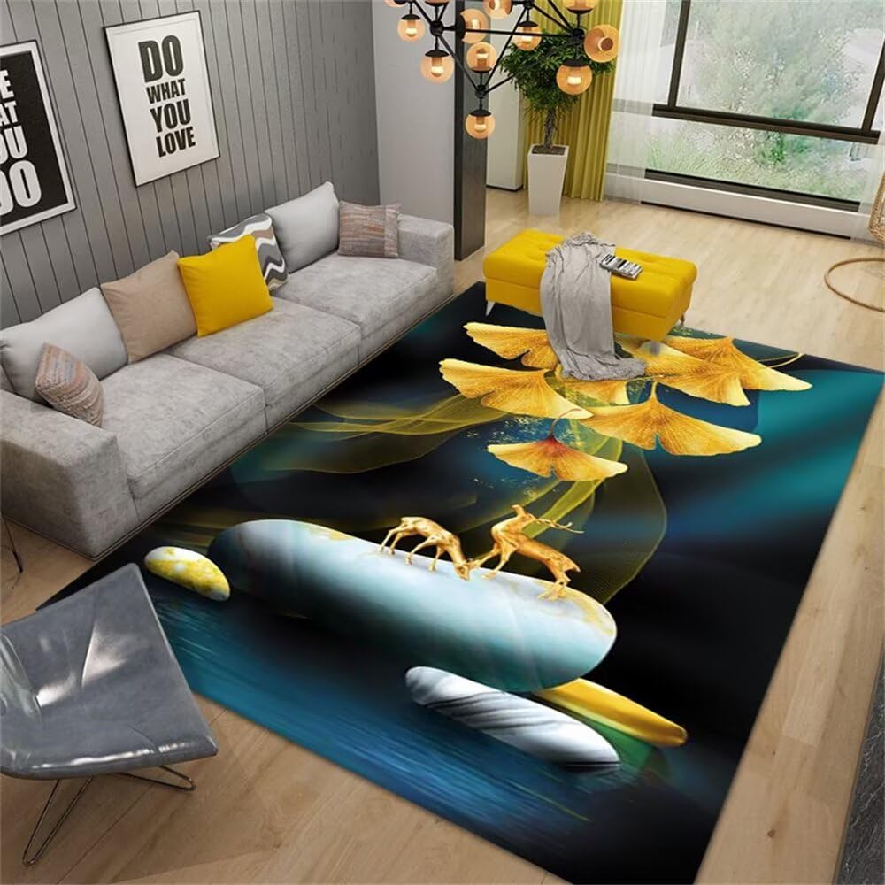 Tapis Chambre Enfant Garcon et Bébé pour Coin Jeu Moquette Douce