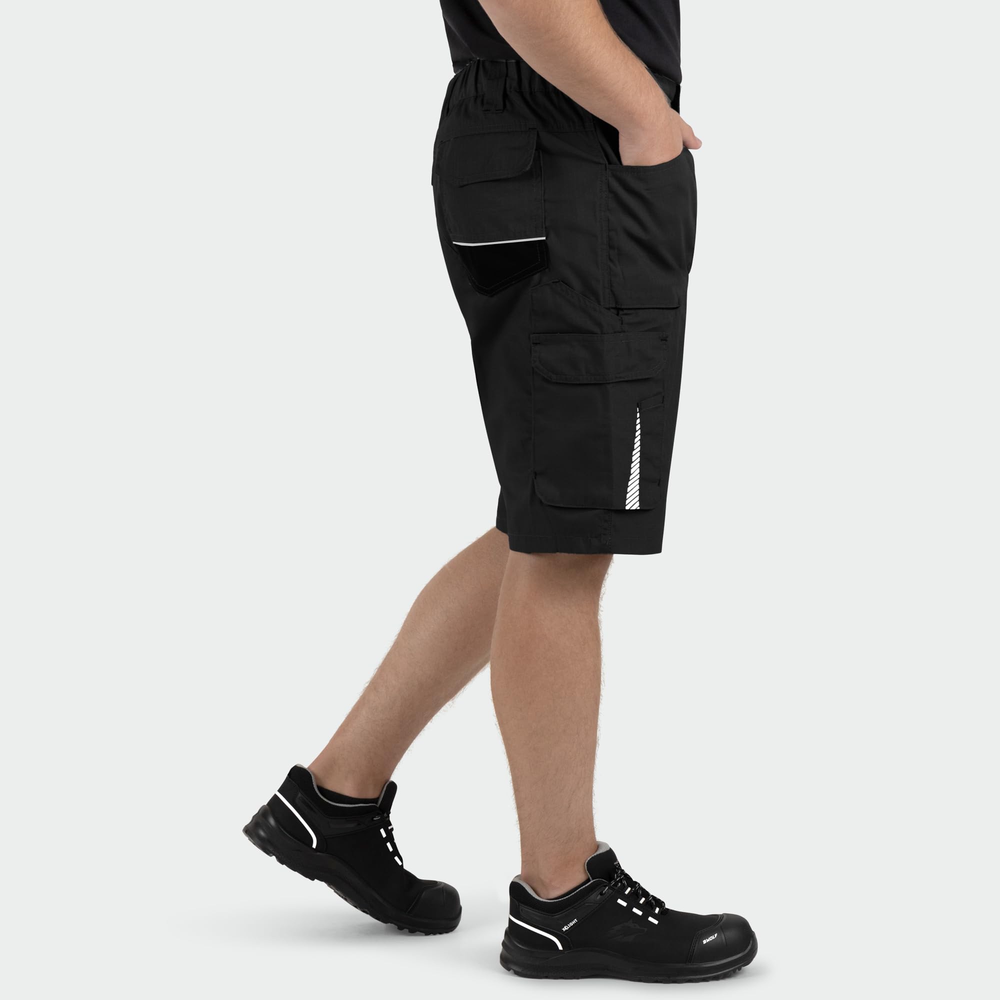 BWOLF Pantalones de trabajo Ripstop hombre con muchos bolsillos
