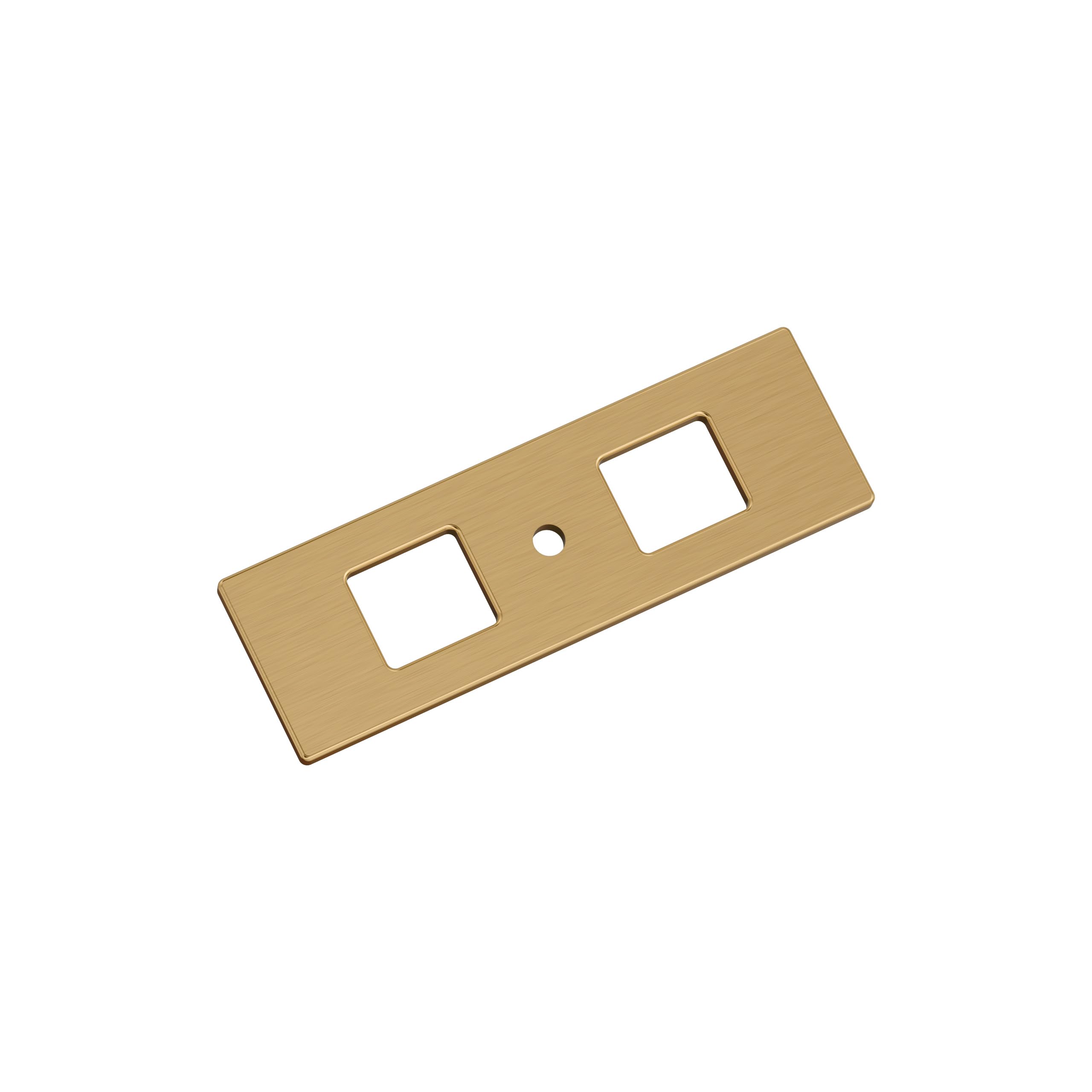 Amerock Medora Cabinet Knob Backplate - Satin Nickel -7